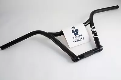 Merritt Slaughter 4pc Handlebars 9.25” Black BMX S&M BSD Stranger Volume • $90