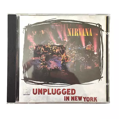 Nirvana - MTV Unplugged In New York  (CD 1994) Geffen Records As New Free Post • $13.98