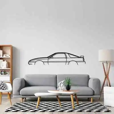 Wall Art Home Decor 3D Acrylic Metal Car Auto Poster USA Silhouette Supra Mk3 • $89.99