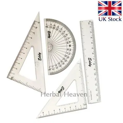 Geometry Mathematical Drawing Instruments Set For School Childrens Kids Drawing • £2.25