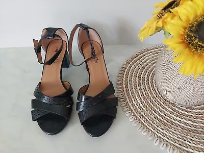 I Love Billy Black Heels Size 41 • $20