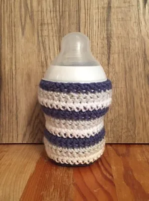 Handmade Crochet Baby Bottle Cover - Tommee Tippee - Large 260ml/9 Fl Oz Size • £2.50