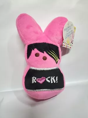 Peeps Emo Rock Pink 6inch Plush Brand New With Tags!! Marshmallow Scented!! • $49.99