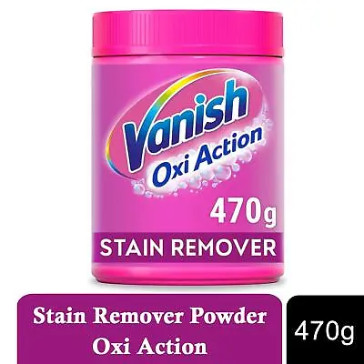 Vanish Oxi Action Fabric Amazing Stain Remover Powder Safe For Daily Use 470 G • £4.99