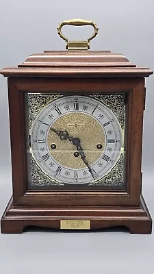 Vintage Howard Miller Bracket Mantle Clock 612-437 340-020 W/ Key SEE VIDEO • $149.99