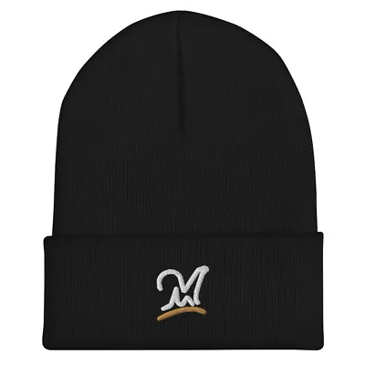 Milwaukee Brewers Retro Minimalist Design Embroidered Cap Baseball Cuffed Beanie • $28.90