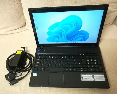 Acer Aspire 5742Z Laptop 6GB RAM 320GB HDD Windows 11 Pro N • £89