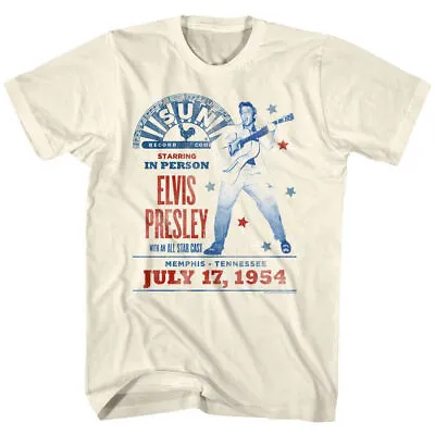 Elvis Presley Starring In Person Men's T Shirt • $27.99
