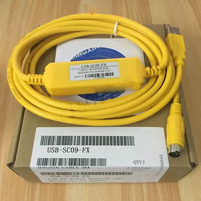 For Mitsubishi FX1n2n3u3g PLC USB-SC09-FX II Data Monitoring Download Cable • $24.75