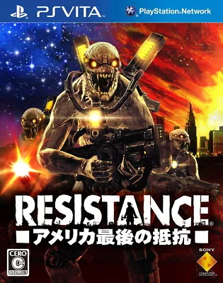 PS Vita RESISTANCE -America's Last Stand- Japanese • $52.70