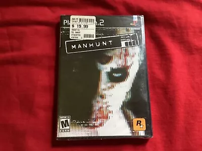 Manhunt(Sony PlayStation 2 2003) Black Label 1st Print *BRAND NEW*Factory Sealed • $239