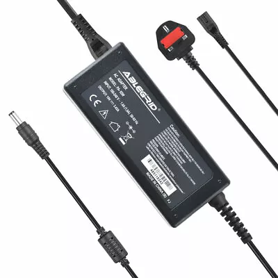 19V 3.42A UK Power For Freedom ZOOSTORM LAPTOP CHARGER Adapter + LEAD POWER CORD • £17.99