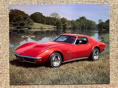 Power Graphics 1971 Chevrolet Corvette LS-5 16 X20  Poster #436 1994 RARE • $45