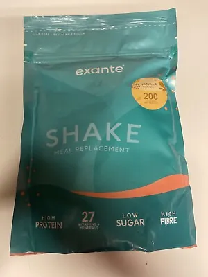 £7.99 • Buy Exante Vanilla Shake Meal Replacement 378g (7 Servings) Exp Apr 2024