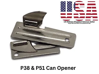 Military Issue P38 And P51 Can Openers 2 Piece Bundle US Shelby Co SHIPS FREE • $5.49