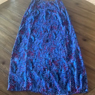 Express Long Sheer Print Maxi Skirt With Mini Lining Size Small • $7