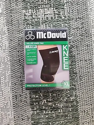 McDavid 410 Neoprene Knee Support With Sorbothane Pad Black Size XL 410R • $17.99