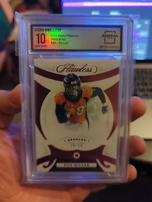 2020 Flawless Gems Ruby Von Miller Ruby # 20/20 • $25