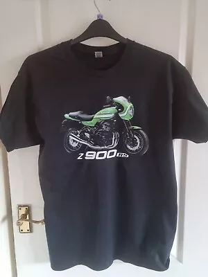 Z900 RS Cafe Kawasaki  Motorcycle T Shirt Size L Customer Return • £9.95