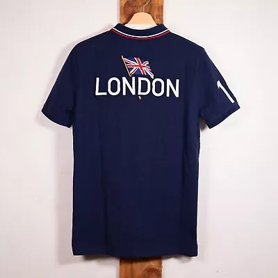 Polo Ralph Lauren Big Pony United States Olympic Team London 2012 Navy XL 18-20 • £35