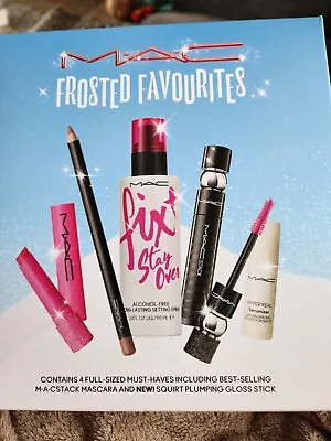 MAC Frosted Favourites Beauty Gift Set Limited Edition NEW • £30