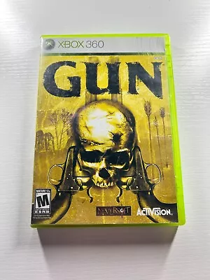 Gun (Microsoft Xbox 360 2005) - Tested • $3.63