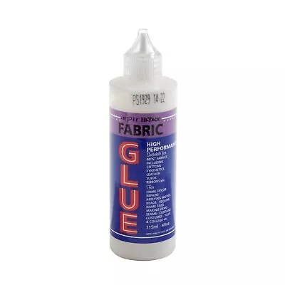 Adhesive: Hi-Tack Fabric Glue: 115ml • £2.49