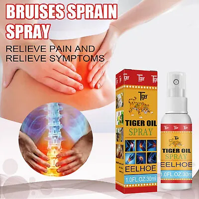 £7.29 • Buy Tiger Oil Muscle Arthritis Pain Relief Spray For Joint Back Knee Lumbar Spine.