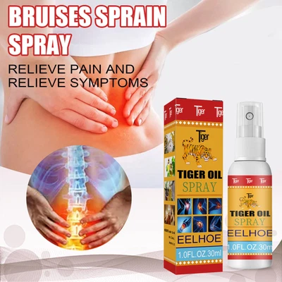 £7.29 • Buy Tiger Oil Muscle Arthritis Pain Relief Spray For Joint Back Knee Lumbar Spine.
