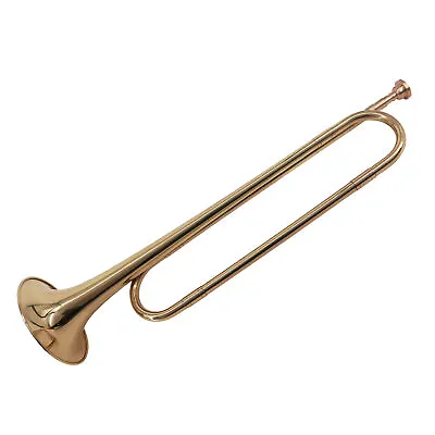 B Flat Bugle Call Trumpet Brass Material With Mouthpiece Musical H3B4 • $26.59