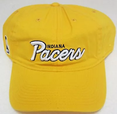 NBA Indiana Pacers Yellow Relaxed Fit Adjustable Hat By Reebok • $15.99