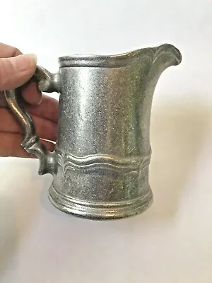 Vintage Metal Creamer Or Mini Pitcher Wilton Armetale Country Ware Circa 1980s • $21