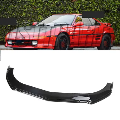 Glossy Front Bumper Chin Lip Spoiler Splitter Body Kit For Toyota MR2 GT Turbo • $54.95