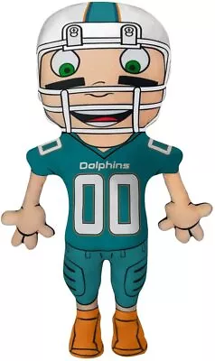 TNC NFL Licensed Miami Dolphins Character Player Buddy Pillow 10  X 28  • $13.99