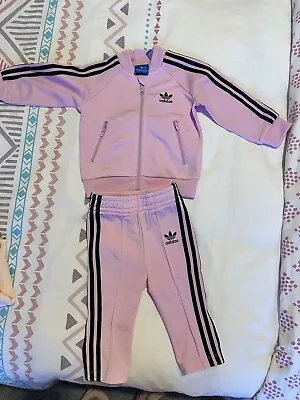 Adidas Baby Tracksuit 6-9months • £9.50