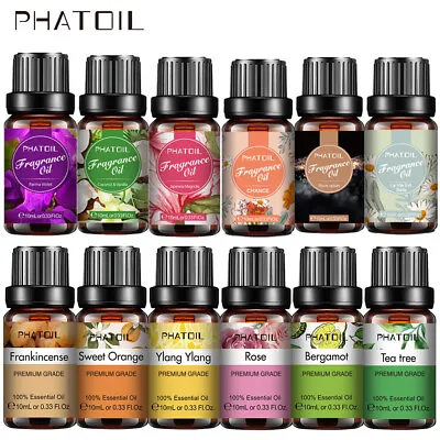 10 ML Essential Oils - Pure And Natural - Therapeutic Grade Oil - Free Shipping! • $5.98