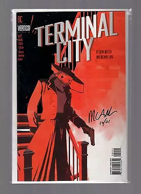 Terminal City #2 VF- Autographed By Michael Lark • $8