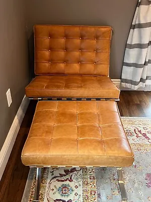 Barcelona Style Lounge Chair • $400