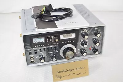 YAESU FT-101E SSB 100W Ham Radio Transceiver XF-30A SSB Filter Tested W/Manual • $759.05