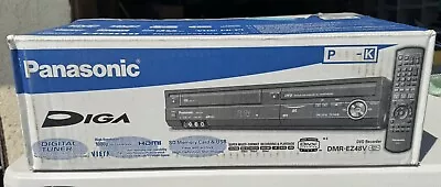 Panasonic DMR-EZ48V With Cords Manual & Remote VHS To DVD Tuner HDMI Open Box • $550