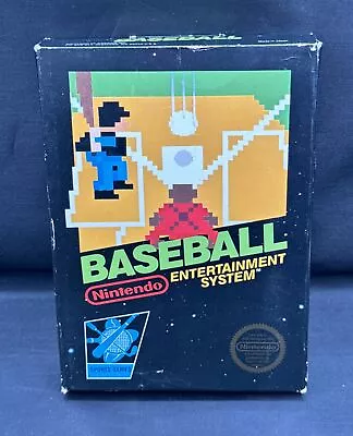 Baseball Nintendo NES 5 Screw Video Game In Box • $49.99