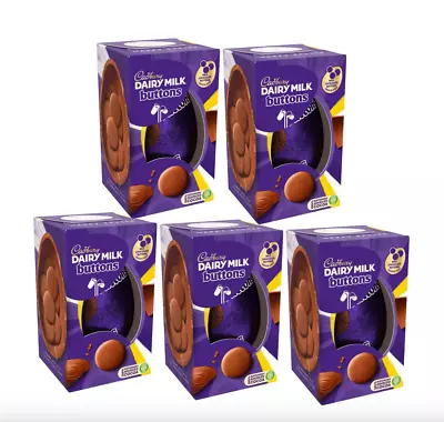 5pk Cadbury Easter Egg Small Chocolate Kids Hunt • £8.99