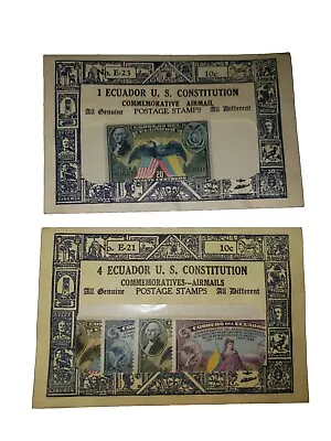 Travelstamps: Ecuador Air Mail Stamps - 1943 V143 • $24.99