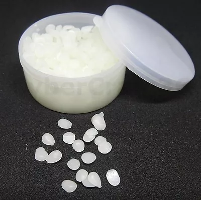 White Magician's Wax Pellets And Container For Invisible Thread Card Magic Trick • £3.99