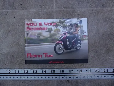 2016 Honda NCW50 Metropolitan H1733) You & Your Scooter Riding Tips Booklet • $29.99