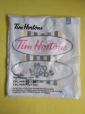 £29.99 • Buy Tim Hortons Merch - Tim Biebs Tote Bag - Official Justin Bieber X (BNWT)