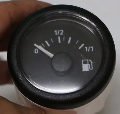 VDO Marine Boat Fuel Level 2  Temp Gauge Black / White 12/24V • $34.95