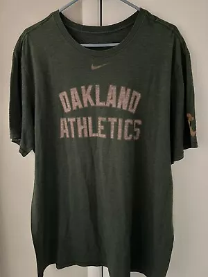 Nike Mens Oakland Athletics Shirt Size 2XL • $9.99