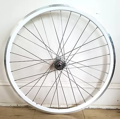 GDi 700c Fixie White Double Wall Sealed Bearing Rear Wheel DNP Freewheel  • $159.95