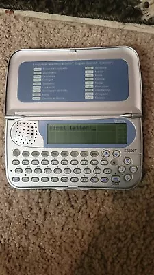 ECTACO ES600T English  -  Spanish Electronic Talking Dictionary • $65